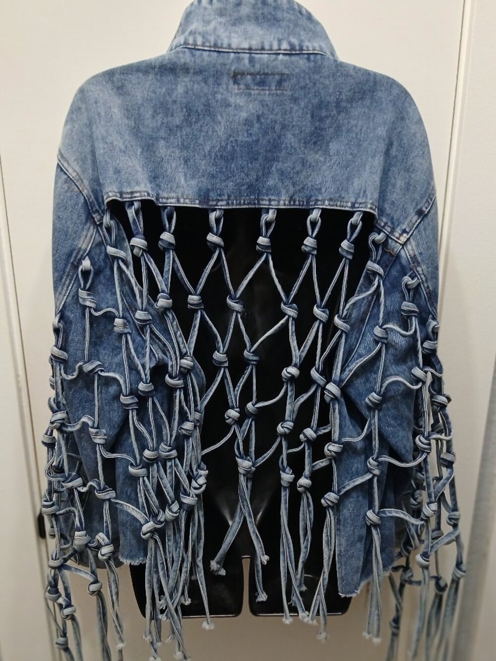 Thrill Jeans Denim Knotted Jacket